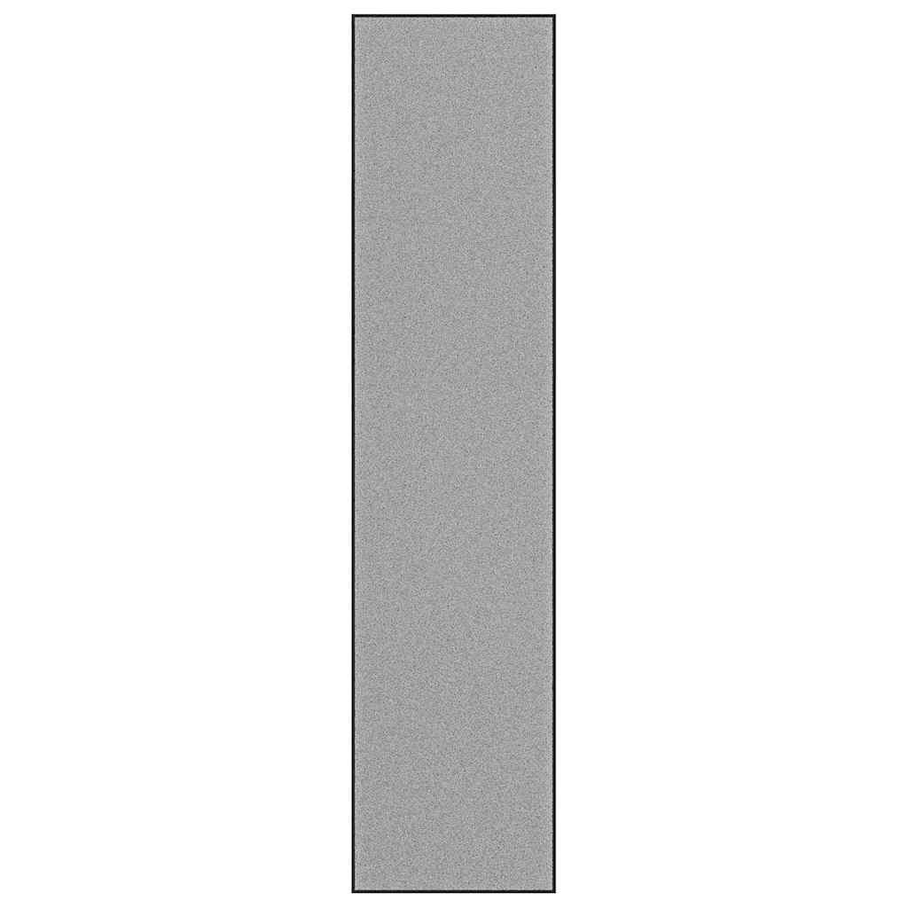 vidaXL Fußmatte Grau 115x500 cm