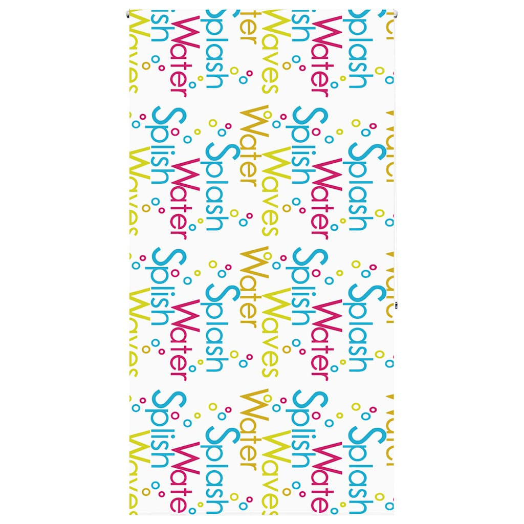 vidaXL Duschrollo 130x240 cm Stoffbreite 126 cm