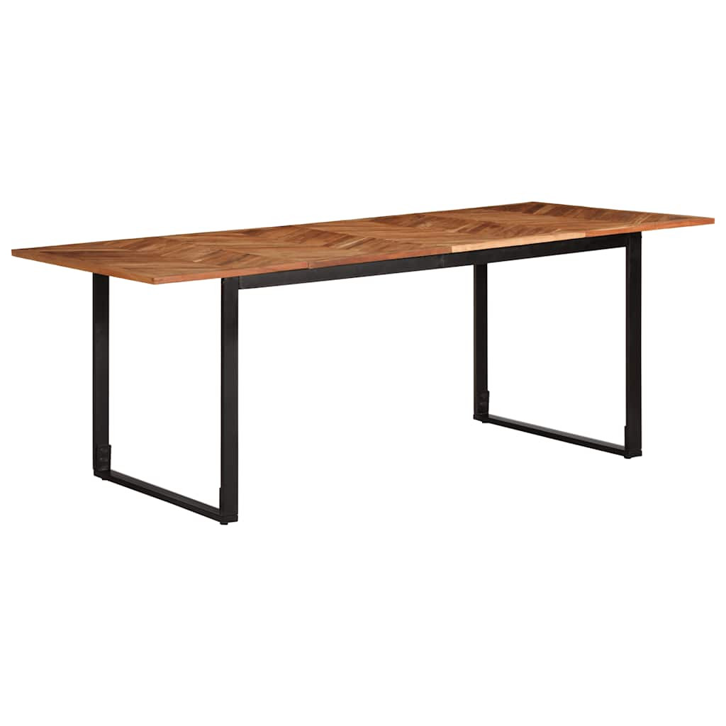 vidaXL Esstisch 200x100x75 cm Massivholz Akazie