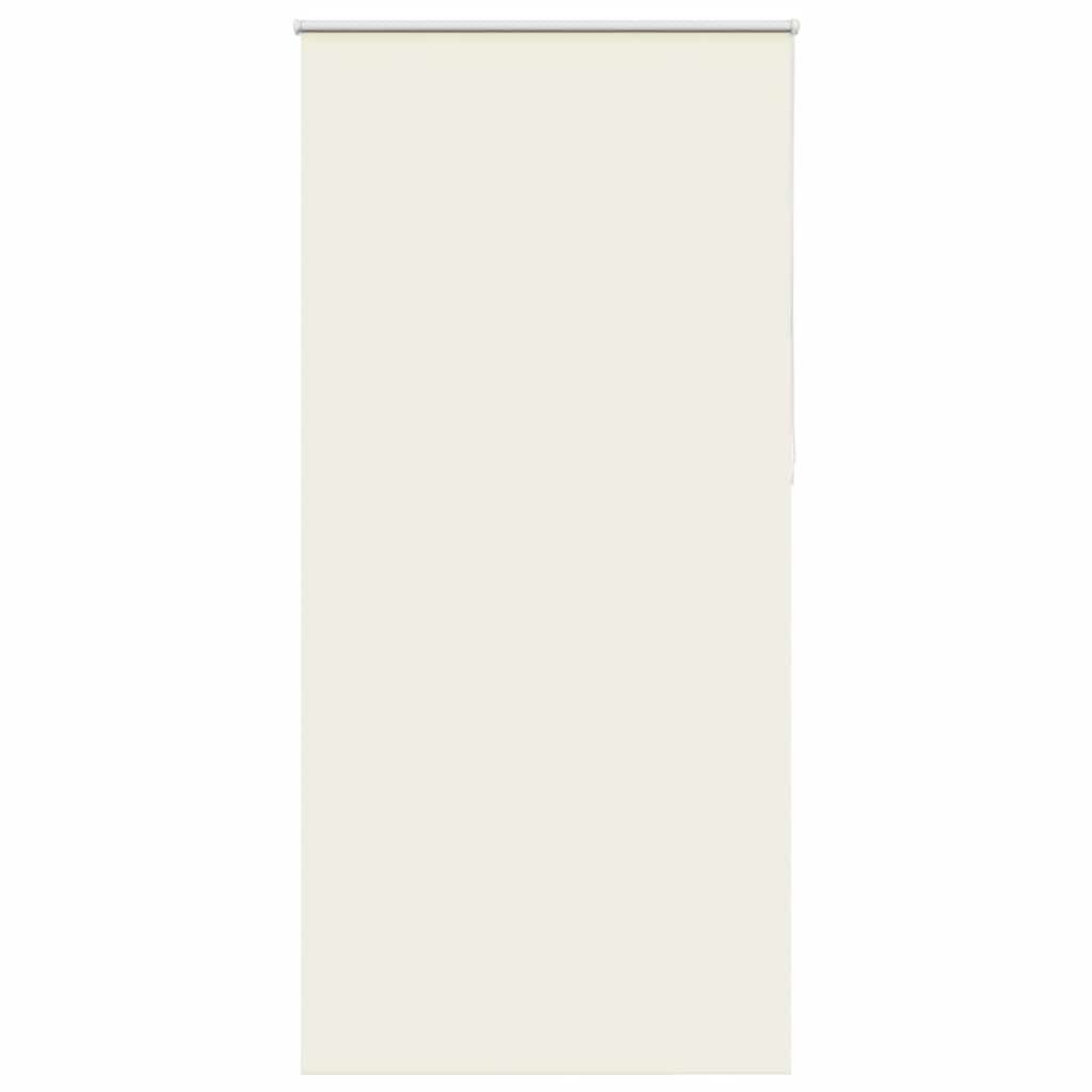 vidaXL Verdunkelungsrollo Cremeweiß 110x210cm Stoffbreite 105,7cm