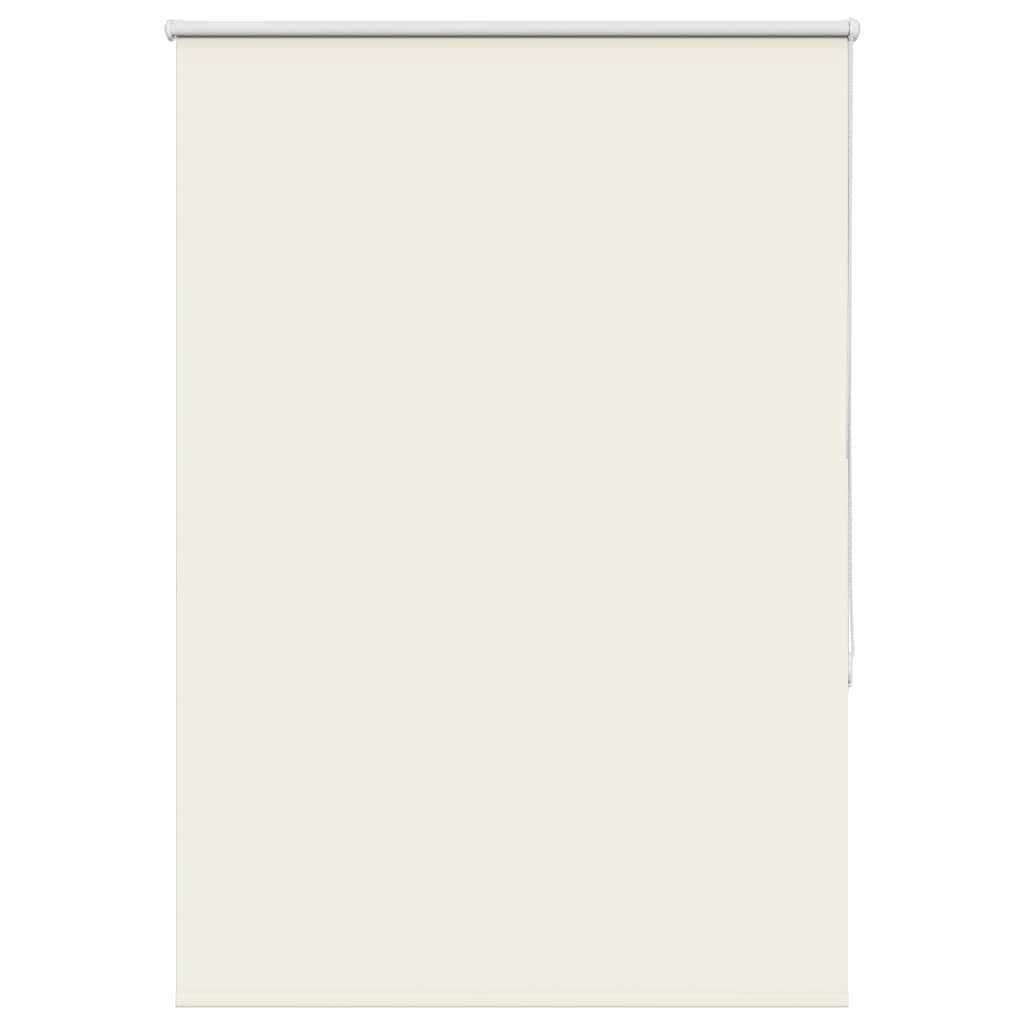 vidaXL Verdunkelungsrollo Cremeweiß 90x175cm Stoffbreite 85,7 cm