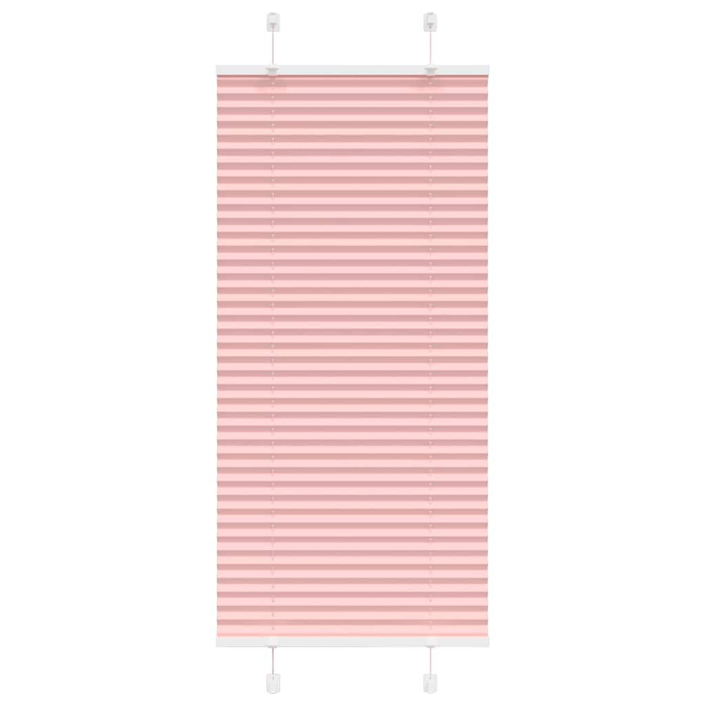 vidaXL Plissee Rosa 60x150 cm Stoffbreite 59,4 cm Polyester