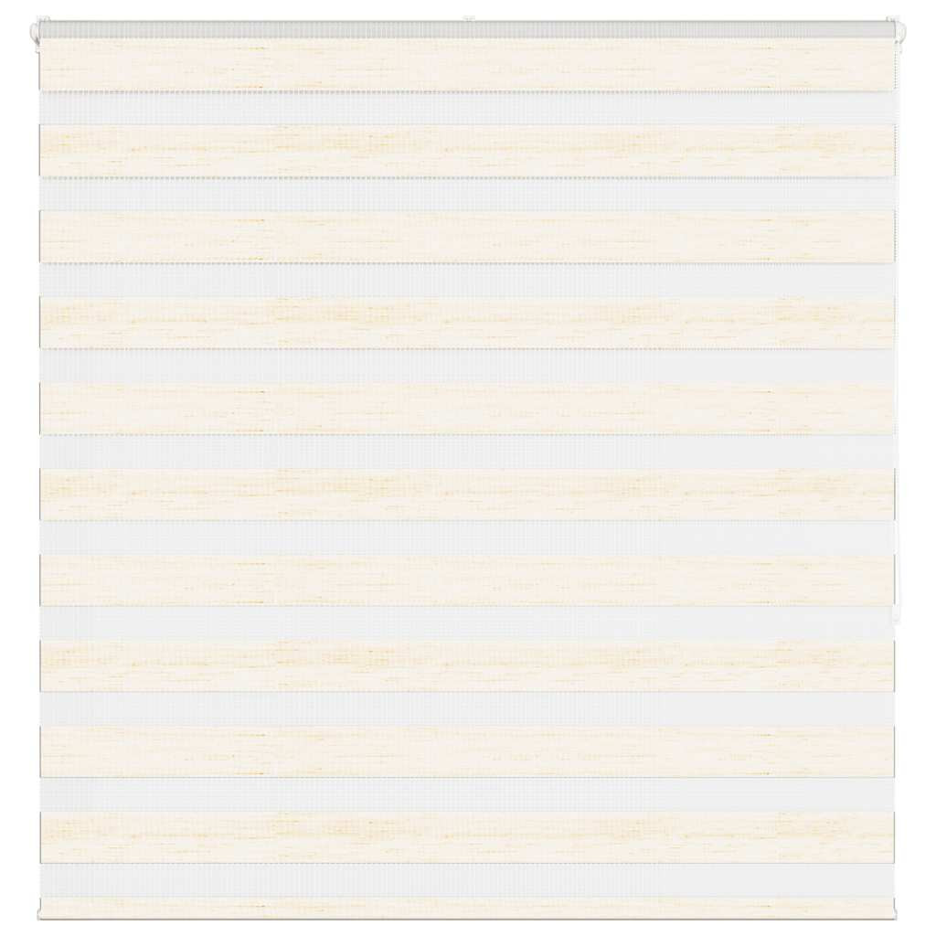 vidaXL Doppelrollo Marmorbeige 140x150cm Stoffbreite 135,9 cm Polyester