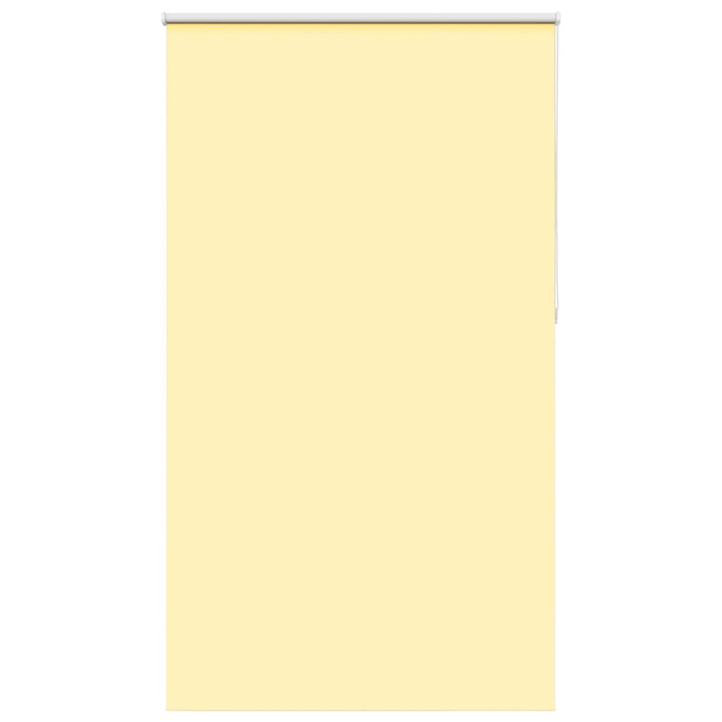 vidaXL Verdunkelungsrollo Gelb 140x210cm Stoffbreite 136,6cm Polyester