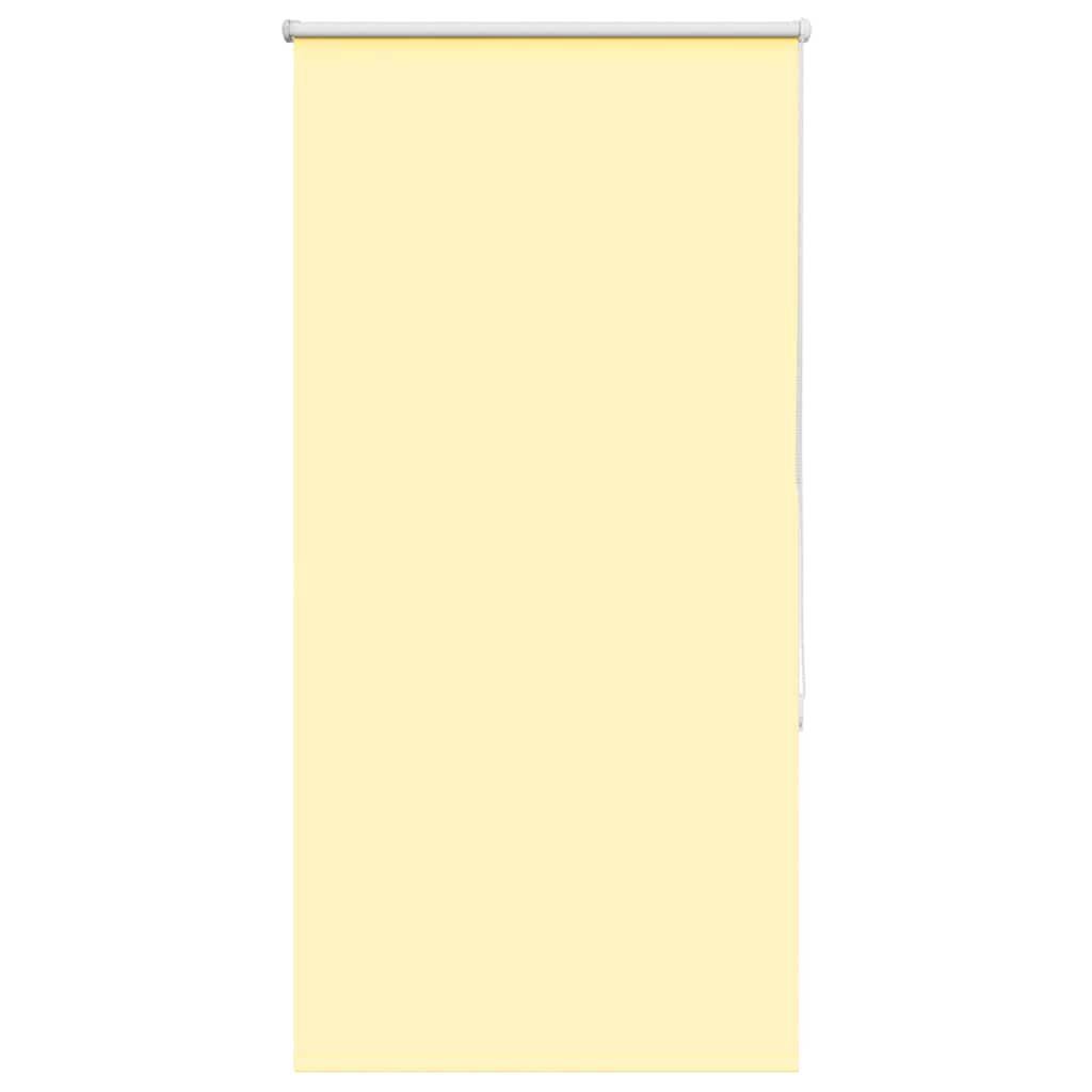 vidaXL Verdunkelungsrollo Gelb 75x130 cm Stoffbreite 70,7 cm Polyester
