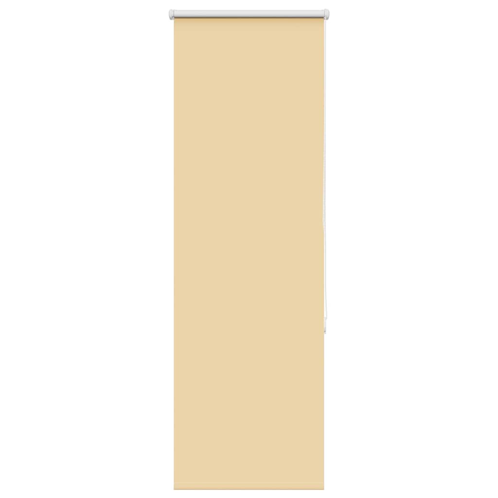vidaXL Verdunkelungsrollo Beige 45x150cm Stoffbreite 40,7 cm Polyester