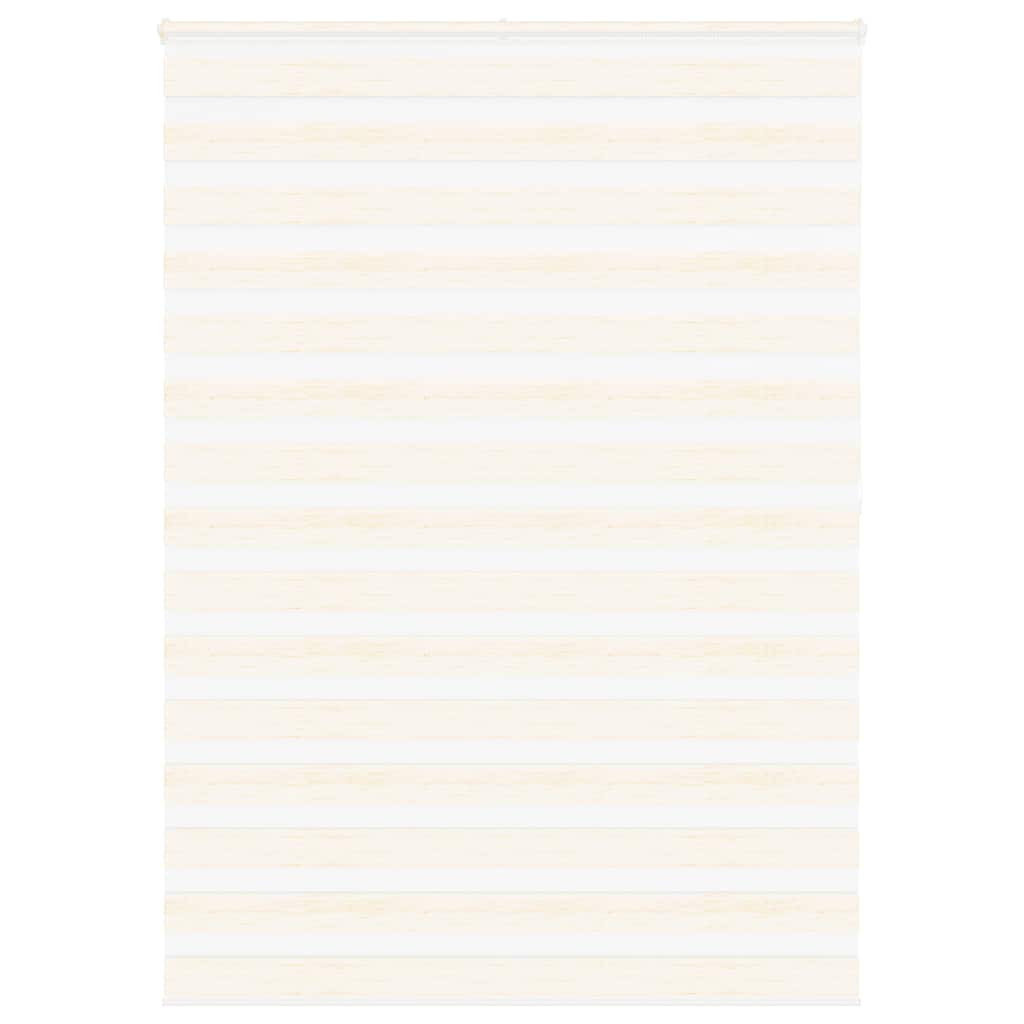 vidaXL Doppelrollo Marmorbeige 165x200cm Stoffbreite 160,9 cm Polyester