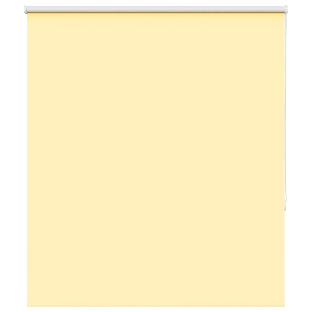 vidaXL Verdunkelungsrollo Gelb 135x150cm Stoffbreite 131,6cm Polyester