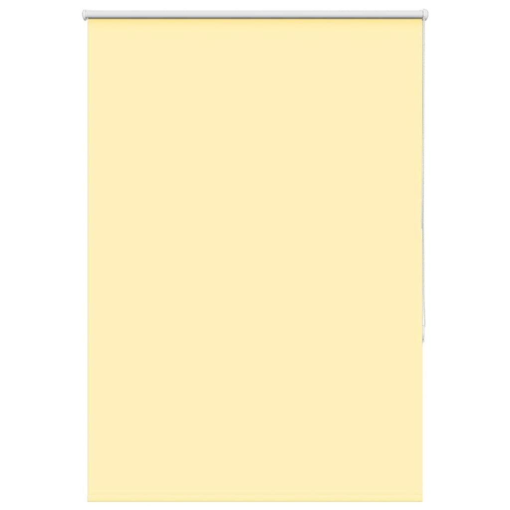 vidaXL Verdunkelungsrollo Gelb 105x150cm Stoffbreite 100,7cm Polyester