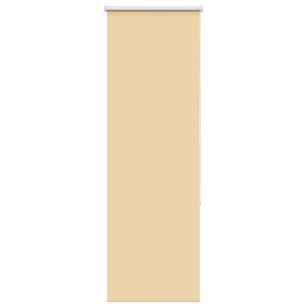 vidaXL Verdunkelungsrollo Beige 60x130cm Stoffbreite 55,7 cm Polyester
