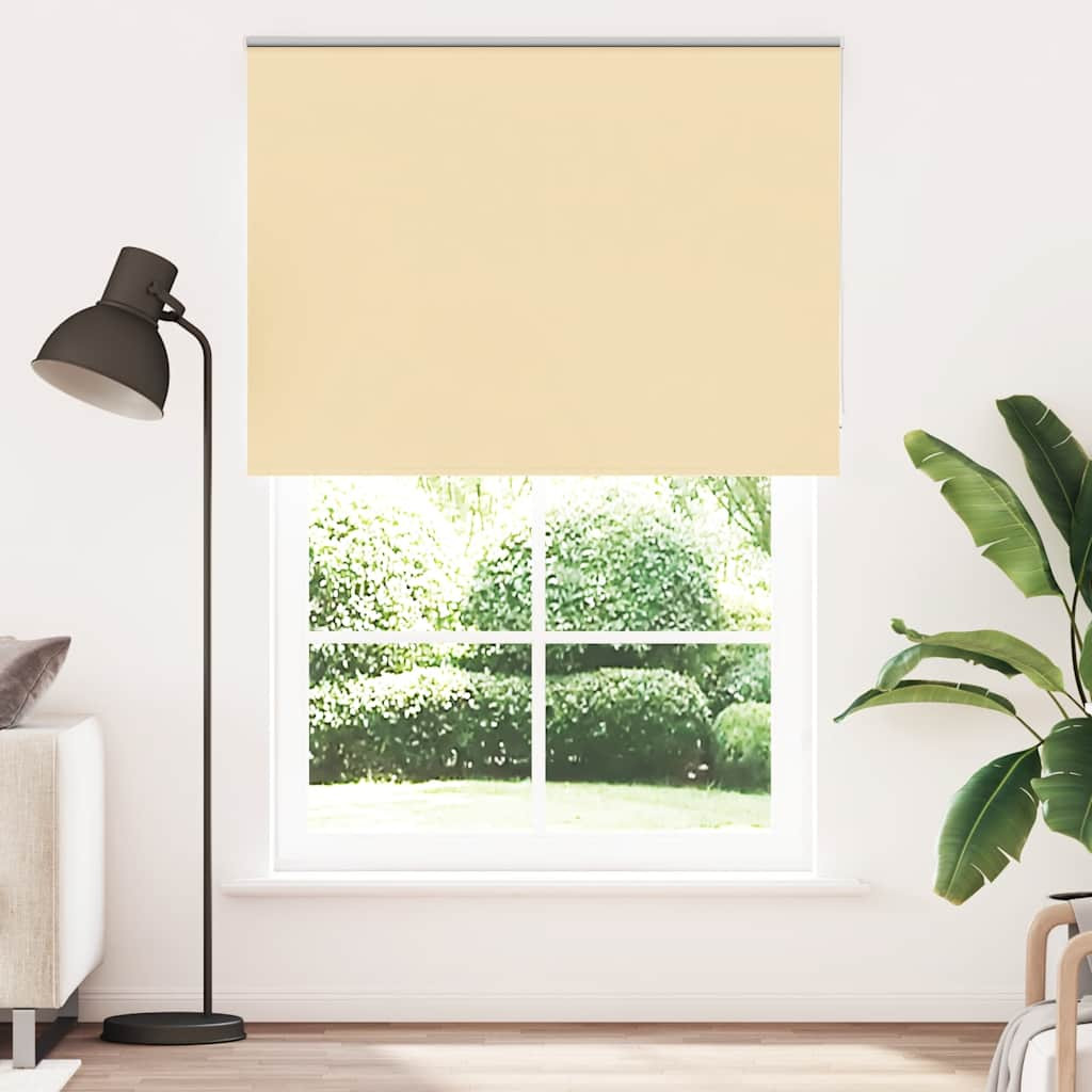 vidaXL Verdunkelungsrollo Beige 150x210 cm Stoffbreite 146,6 cm