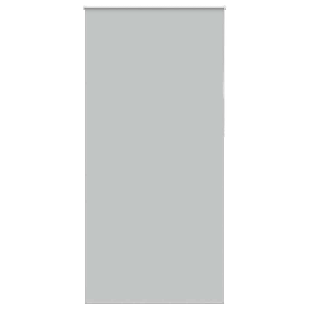 vidaXL Verdunkelungsrollo Hellgrau 90x210 cm Stoffbreite 85,7 cm