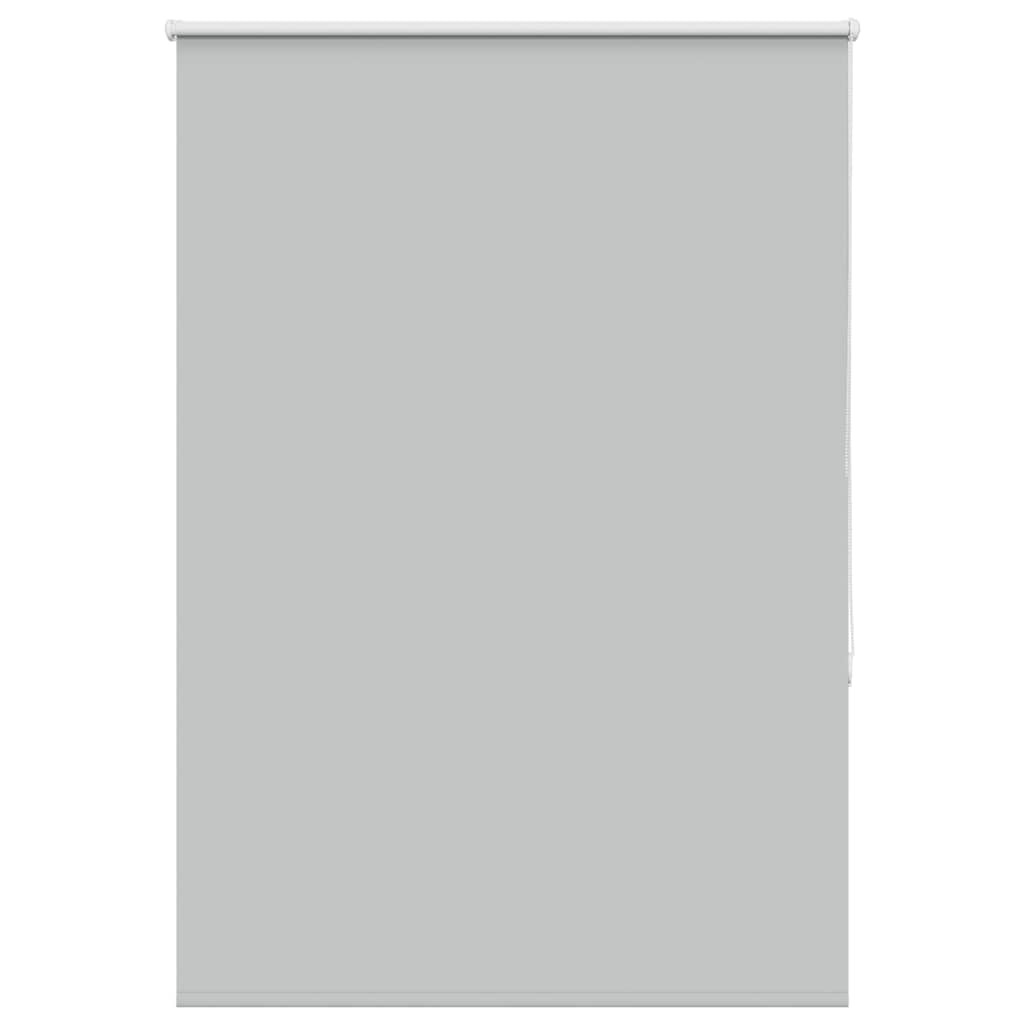 vidaXL Verdunkelungsrollo Hellgrau 90x175 cm Stoffbreite 85,7 cm