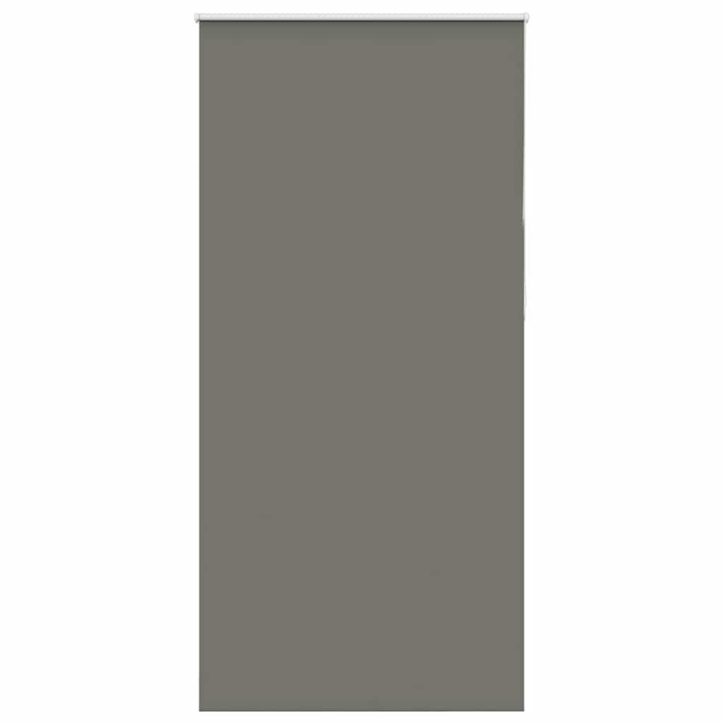 vidaXL Verdunkelungsrollo Grau 115x210cm Stoffbreite 110,7cm Polyester