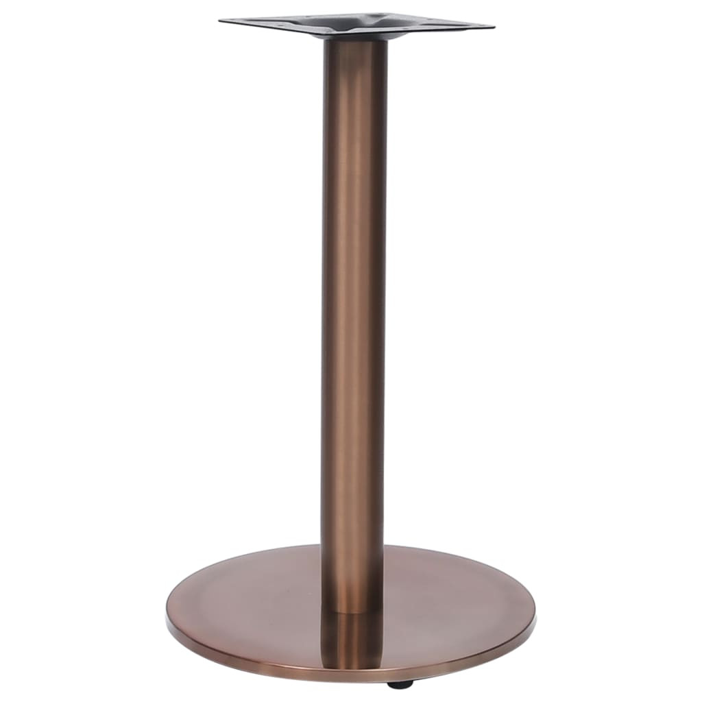 vidaXL Bistrotisch-Gestell Golden Ø45x72 cm Edelstahl