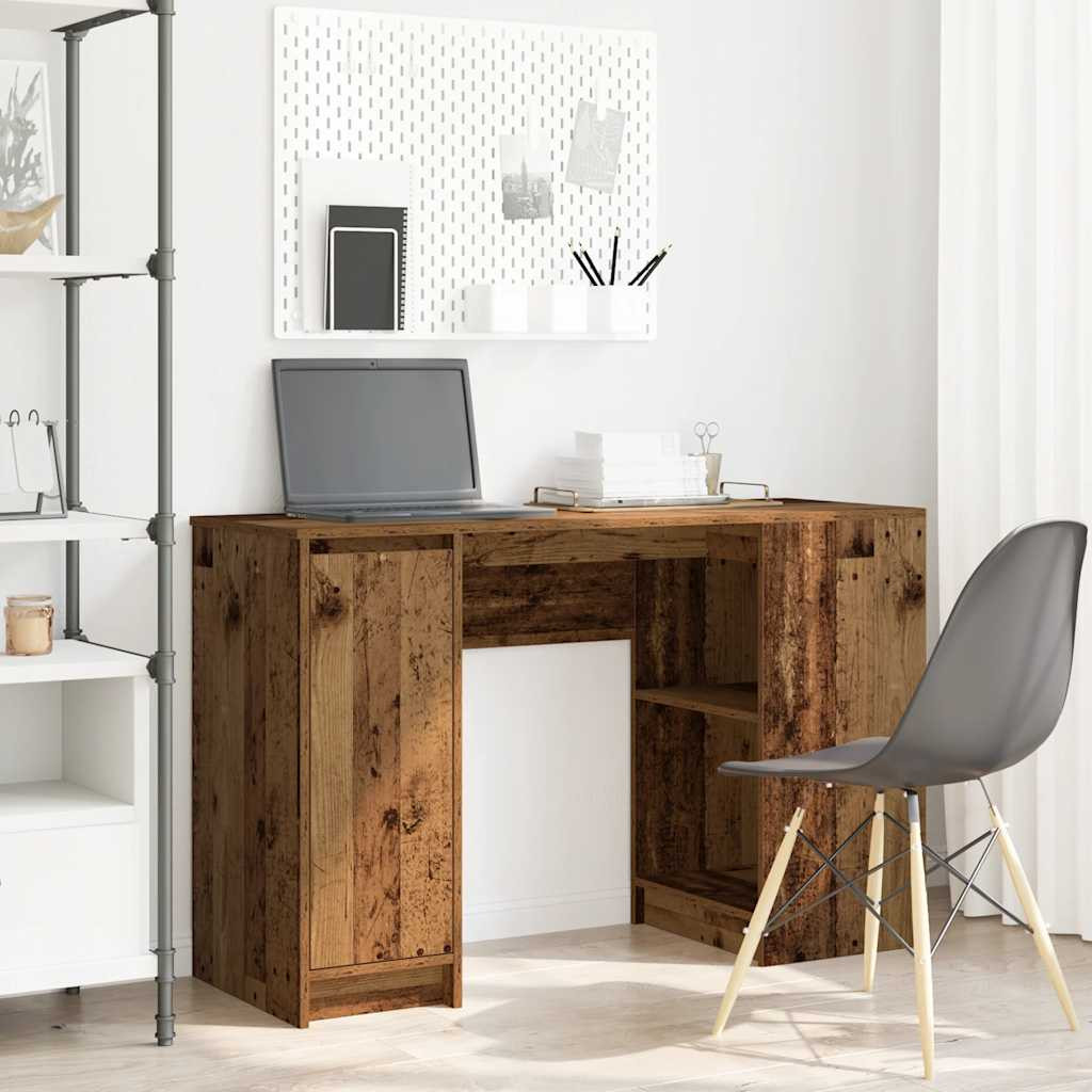 vidaXL Schreibtisch Altholz-Optik 120x42x76 cm Holzwerkstoff