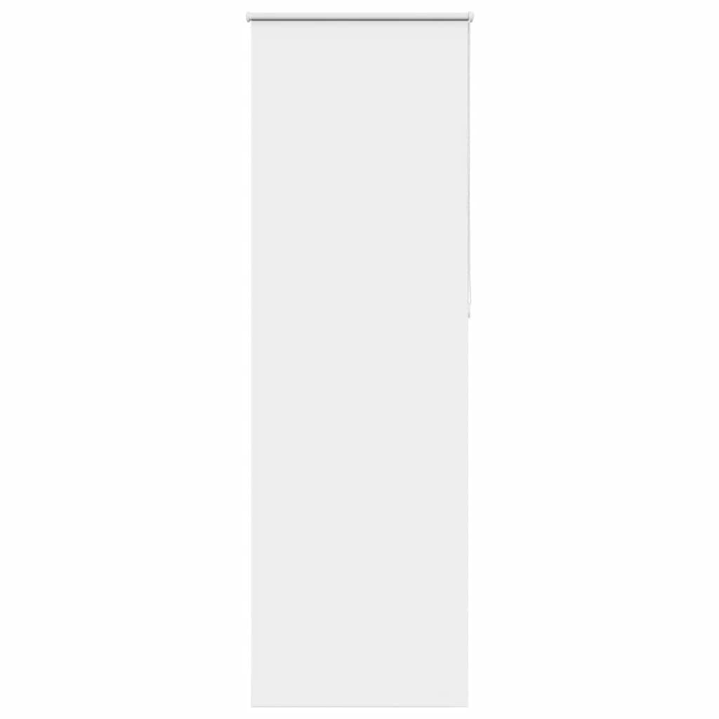 vidaXL Verdunkelungsrollo Weiß 85x230cm Stoffbreite 80,7 cm Polyester