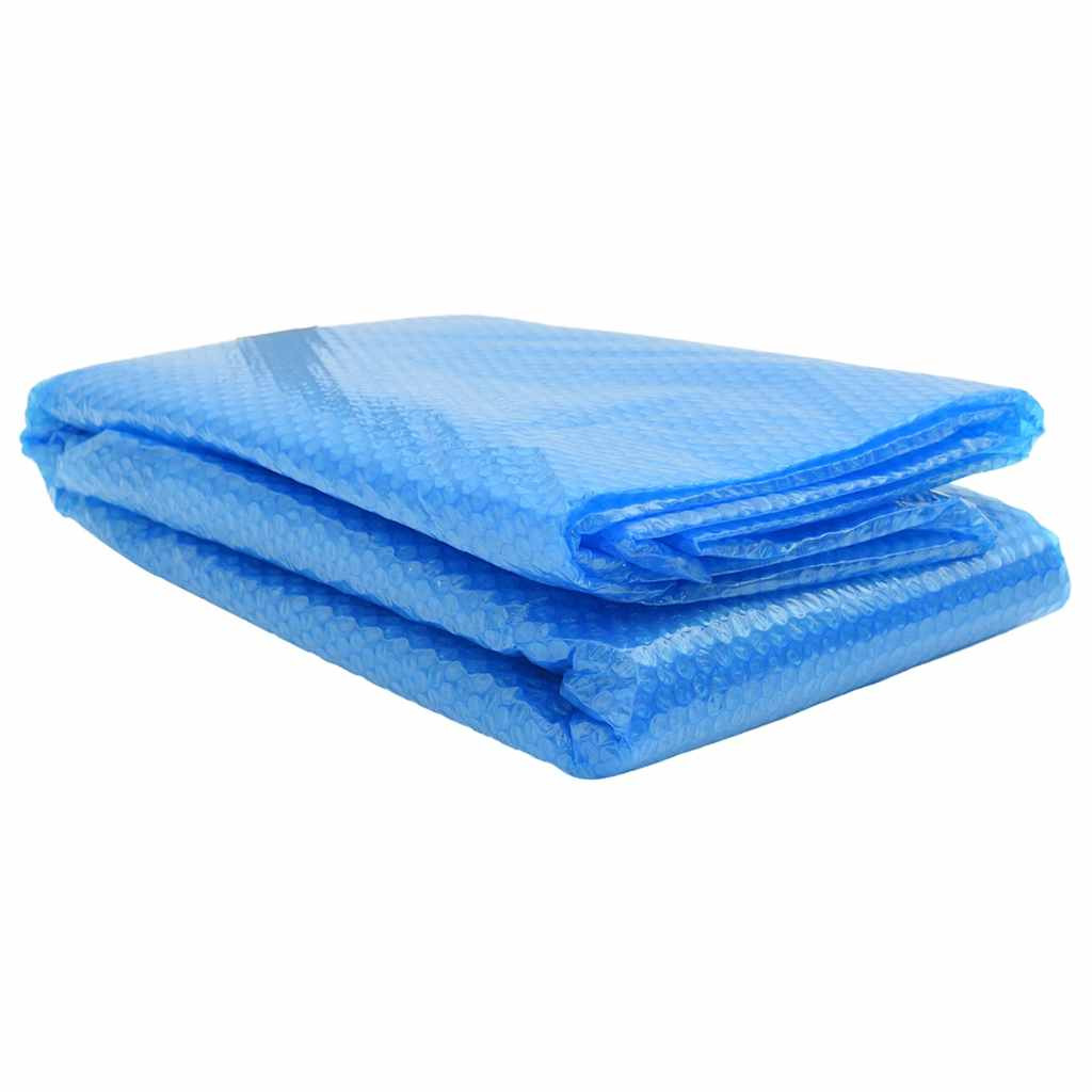 vidaXL Poolabdeckung Blau 400×200 cm PE