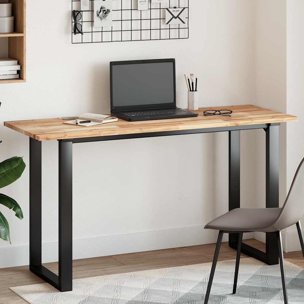 vidaXL Tischplatte Rechteckig 160x50x2 cm Massivholz Akazie