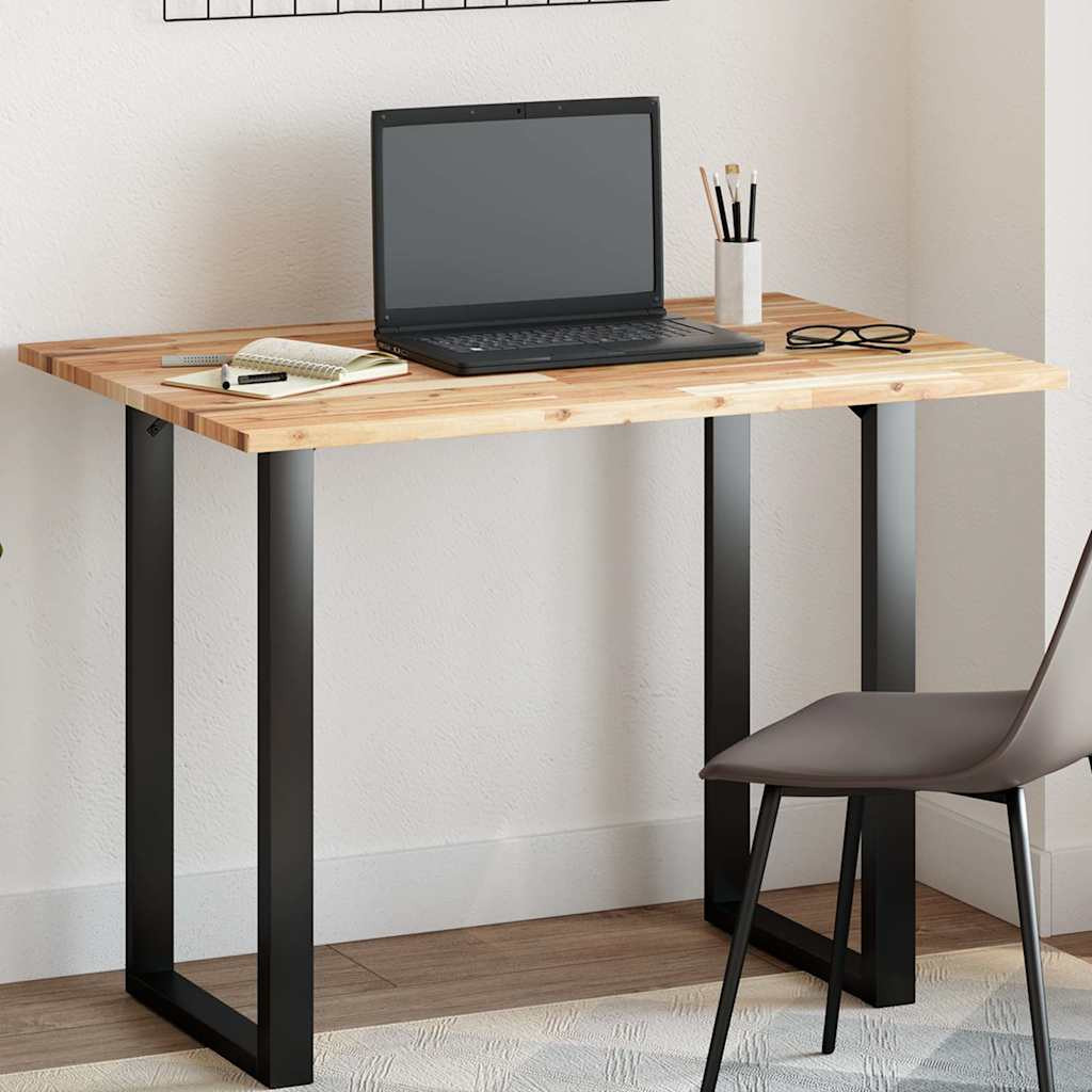 vidaXL Tischplatte Rechteckig 120x70x2 cm Massivholz Akazie