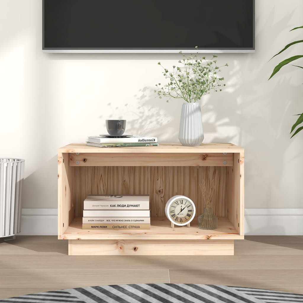 vidaXL TV-Schrank 60x35x35 cm Massivholz Kiefer