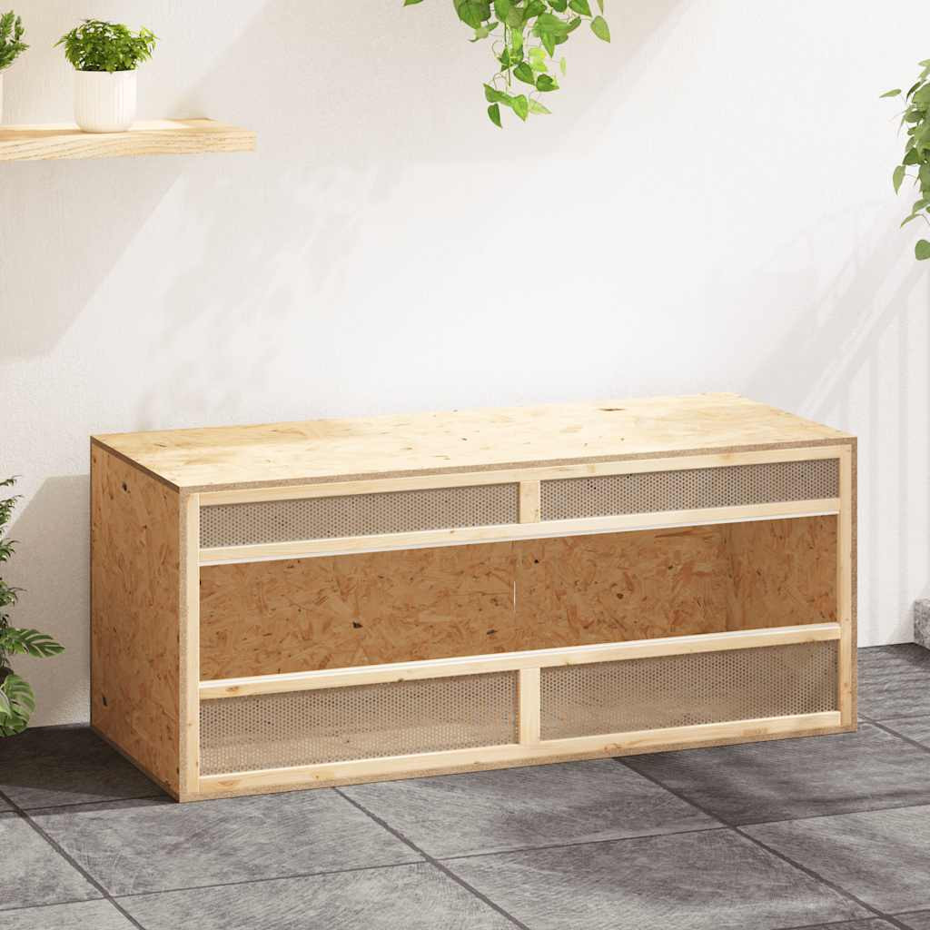 vidaXL Terrarium Holzwerkstoff 120x50x50 cm