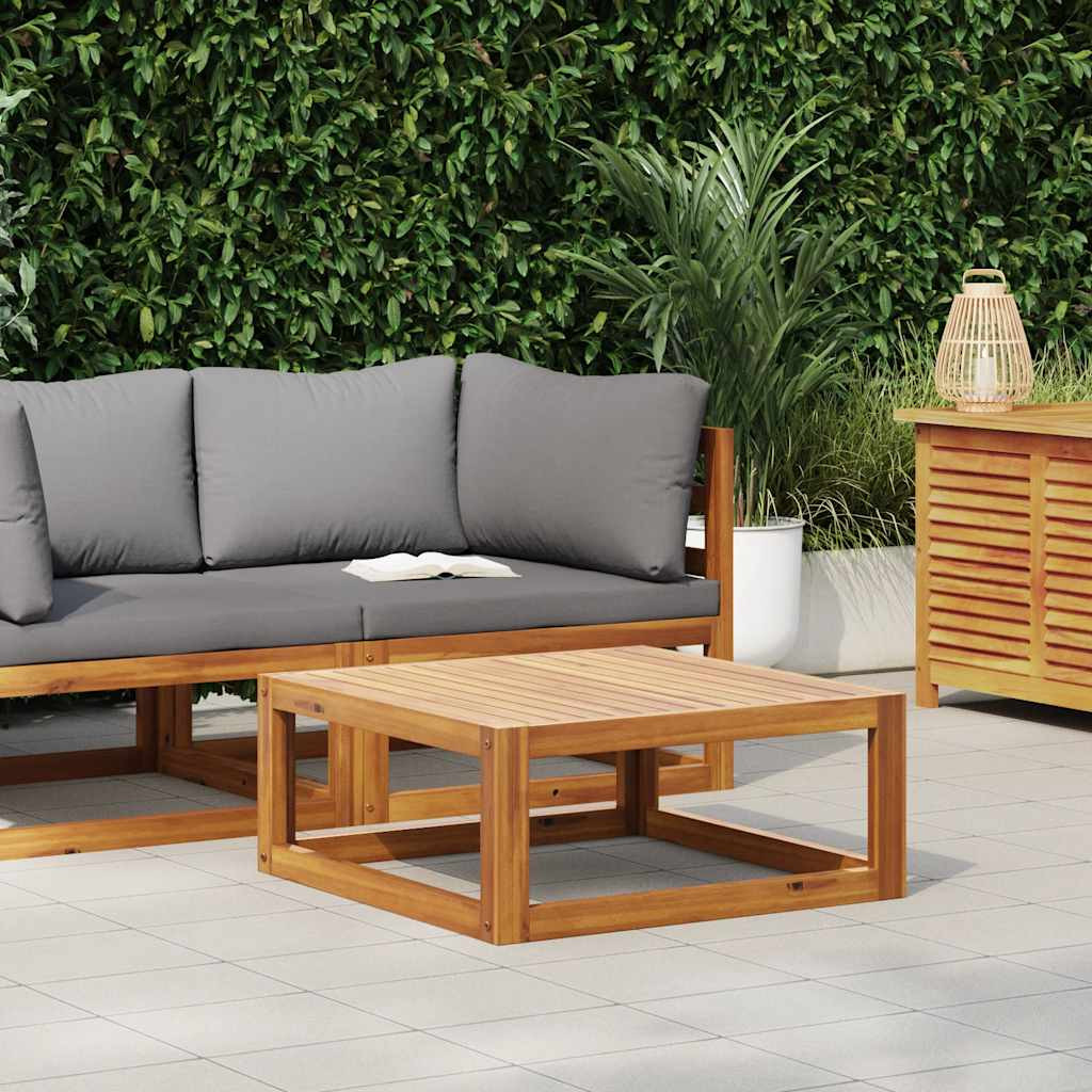 vidaXL Couchtisch 68x68x29 cm Massivholz Akazie