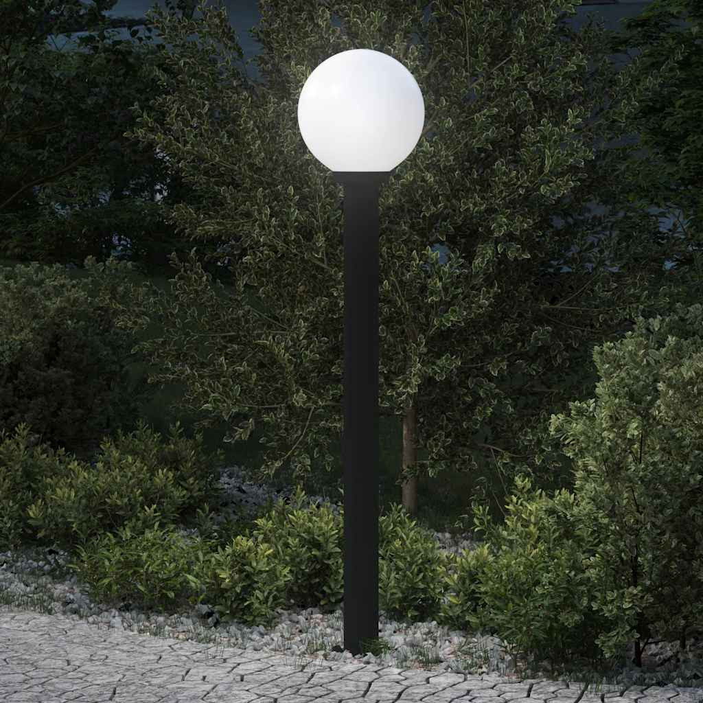 vidaXL Pollerleuchte 120 cm Schwarz IP44