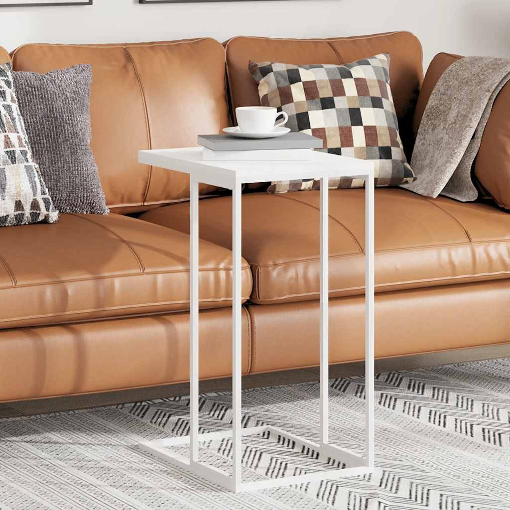 vidaXL Beistelltisch Weiß 40x30x59 cm Holzwerkstoff
