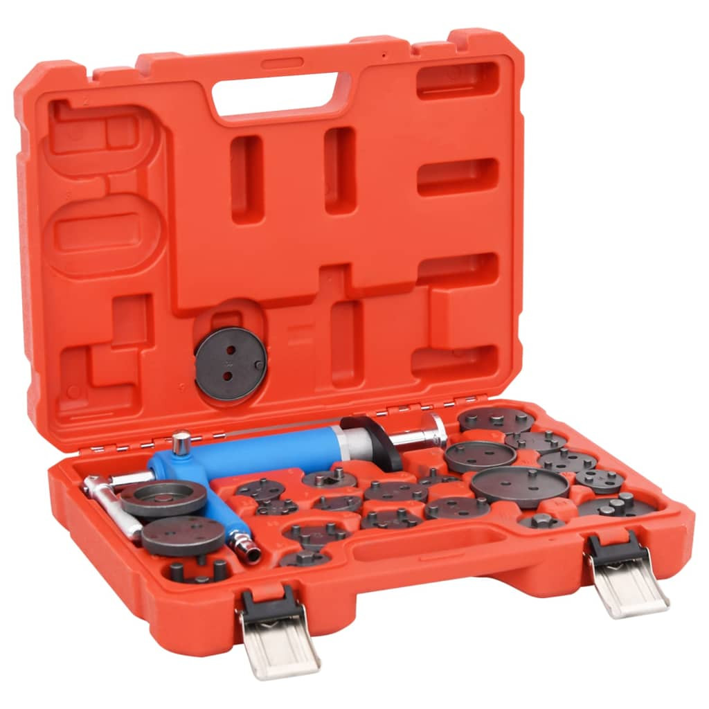 vidaXL 23-tlg Druckluft-Bremskolben-Rücksteller Universal Werkzeug Set