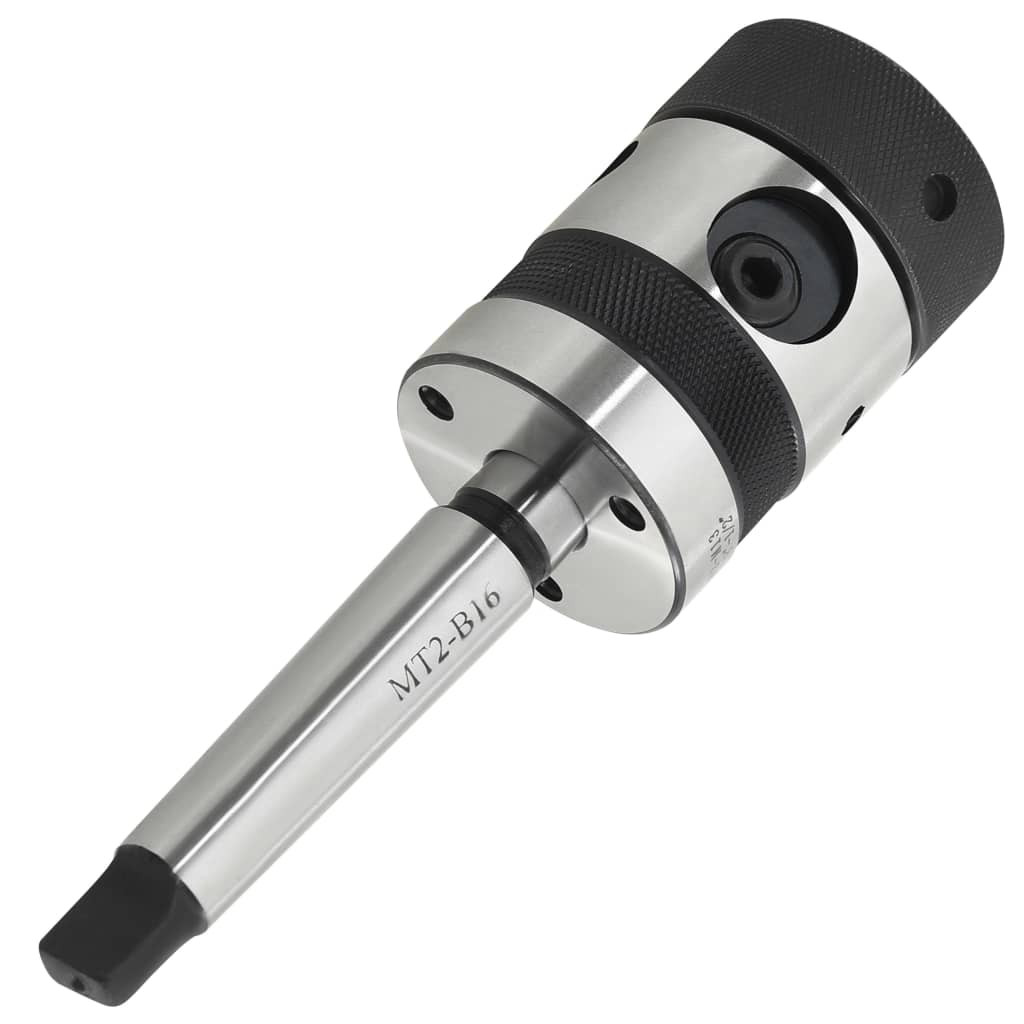 vidaXL Bohrfutter TC13-B16 mit MT2-Schaft für Innengewinde M2-M13